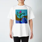 junsen　純仙　じゅんせんのJUNSEN（純仙）大地の水脈 Regular Fit T-Shirt