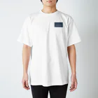 デッキ〜♪♯のconakucha(コナクチャ)ブルーグレーカラー Regular Fit T-Shirt