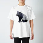 いきもの大好き！ほほえみフレンズのバクがリラックスしている Regular Fit T-Shirt