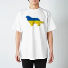 Familyの🇺🇦ウクライナ緊急チャリティー🇺🇦キャバリア Family＊cavalier_PrayForUkraina スタンダードTシャツ