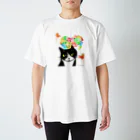 まつり猫ショップのLOVE HEART Regular Fit T-Shirt