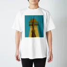 junsen　純仙　じゅんせんのJUNSEN（純仙）想像上の古代の建築A Regular Fit T-Shirt