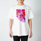 F.t cocoの紫 Regular Fit T-Shirt