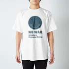 pojipoのNO WAR Regular Fit T-Shirt