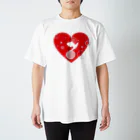 toliodesignのYes LOVE Regular Fit T-Shirt