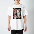 LiLりり🦖🌞の焼肉はお洒落 Regular Fit T-Shirt