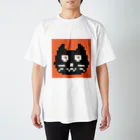 ブロッコリーガール⭐︎ミミの部屋のドッド絵　Kuroneco-boya　黒猫 Regular Fit T-Shirt