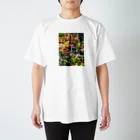 YumYumYumのすごくきれいなお花たち スタンダードTシャツ