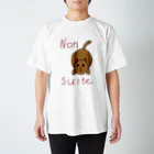 みゃーこでパープルのNon Suite Regular Fit T-Shirt