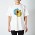 Yoru.Maruのさりげなくウクライナ支援 Regular Fit T-Shirt