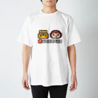 【公式】KYORAKU SHOPのたぬ吉＆玉ちゃん・ブロック調(Type A:全1色) スタンダードTシャツ