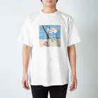 Opapanのビーチコーミング Regular Fit T-Shirt