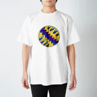 koamaの2色のギザギザ Regular Fit T-Shirt