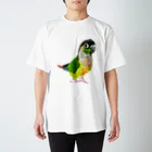 アキクサインコとウロコインコのウロコインコ Regular Fit T-Shirt