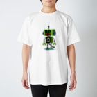 ミドの充電切れロボット Regular Fit T-Shirt