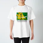 nachoskawamotoのT-REX race 2022 カラーT両面 スタンダードTシャツ