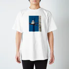 zimei-diary のシマエナガと唐草 Regular Fit T-Shirt