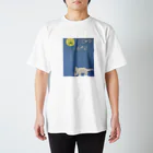 zimei-diary の怪獣の赤ちゃんと唐草の世界 スタンダードTシャツ