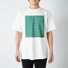 WORDMAN　SHOPのたまごドットからうさぎ誕生？青 Regular Fit T-Shirt