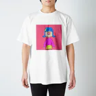 しなひな⇞のビビッドちゃん スタンダードTシャツ