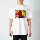 kijikoのEto Project_Funny Face Mask Regular Fit T-Shirt