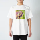 miroのイヌ日向ぼっこ Regular Fit T-Shirt