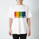 ツーシームのレインボー（和風・文字入り） Regular Fit T-Shirt