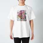 misa_manzanaの母の水彩画 Regular Fit T-Shirt