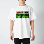 イケイケファミリーの恐竜家族 スタンダードTシャツ