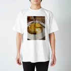 食べかけの丸いものばかり服にしますの自家製六分の一ホットケーキ Regular Fit T-Shirt