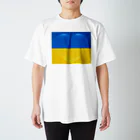 🍒Pu-_-Rip🍮の💙🇺🇦💛 スタンダードTシャツ