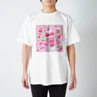 nanatsu roseのななうさいちごパフェ スタンダードTシャツ