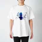 榛名🦋灯頼のDreamy blue Regular Fit T-Shirt