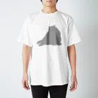 つかさのおデブ灰色猫の日向ぼっこ Regular Fit T-Shirt