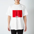 ポリフェノールのお店の紅白の魚人 スタンダードTシャツ