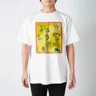 たかやの思いつきのカエルたち スタンダードTシャツ