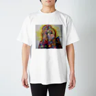 toshi360shopの花魁 Regular Fit T-Shirt