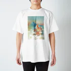 オオタカナのいぬぐも Regular Fit T-Shirt