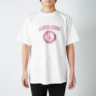 AntaresShishaの三鷹アンタレス　単色ロゴ　ピンク Regular Fit T-Shirt