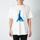 shokomumuのYAKUSHIMA ∞ ザトウクジラ Regular Fit T-Shirt