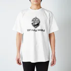 On My Way_JAPAN Official StoreのモノクロロゴTシャツ　ホワイト（片面） スタンダードTシャツ
