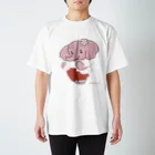 そぼろのぱおみん春コーデ　赤 Regular Fit T-Shirt