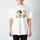 mimicolorのフリージアの花 Regular Fit T-Shirt