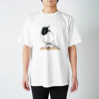 森図鑑の[森図鑑] セグロセキレイ Regular Fit T-Shirt