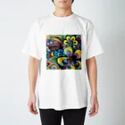 イシヤマナツ【natip】の花束 Regular Fit T-Shirt