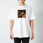 世界の絵画アートグッズの藤島武二《蝶》 Regular Fit T-Shirt