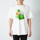 IQ02_sabotenのサボテンシリーズ Regular Fit T-Shirt