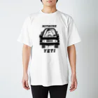 ayumi_f_walqsのmitsume_YETI_monochrome Regular Fit T-Shirt