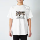 think-a worksのワンコ大集合！ Regular Fit T-Shirt