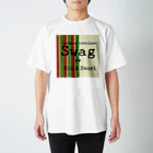 Swagのswagロゴ Tシャツ (Rio & Saori限定モデル) スタンダードTシャツ